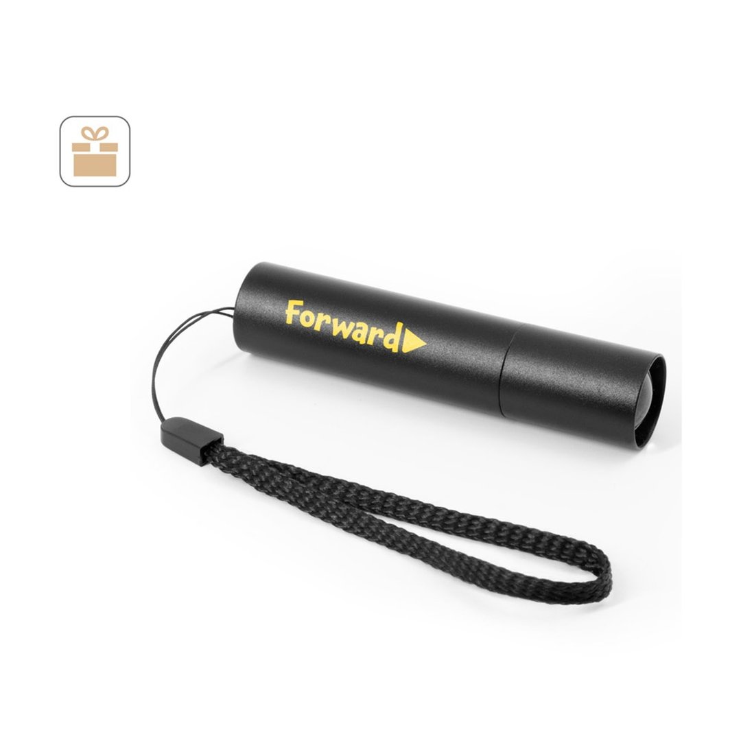 Taschenlampe mit 30 mm ausziehbarer Spitze, wiederaufladbar Jonnatz