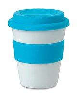 PP Becher mit Silikon-Deckel Cianiga