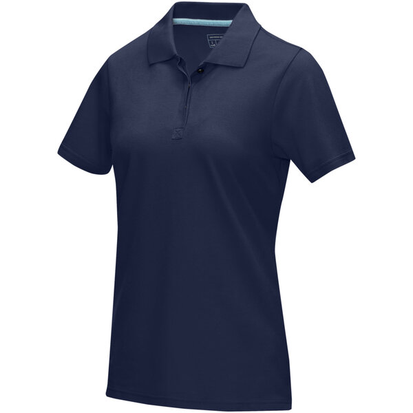 Poloshirt aus GOTS-zertifizierter Bio-Baumwolle für Damen - Regiun