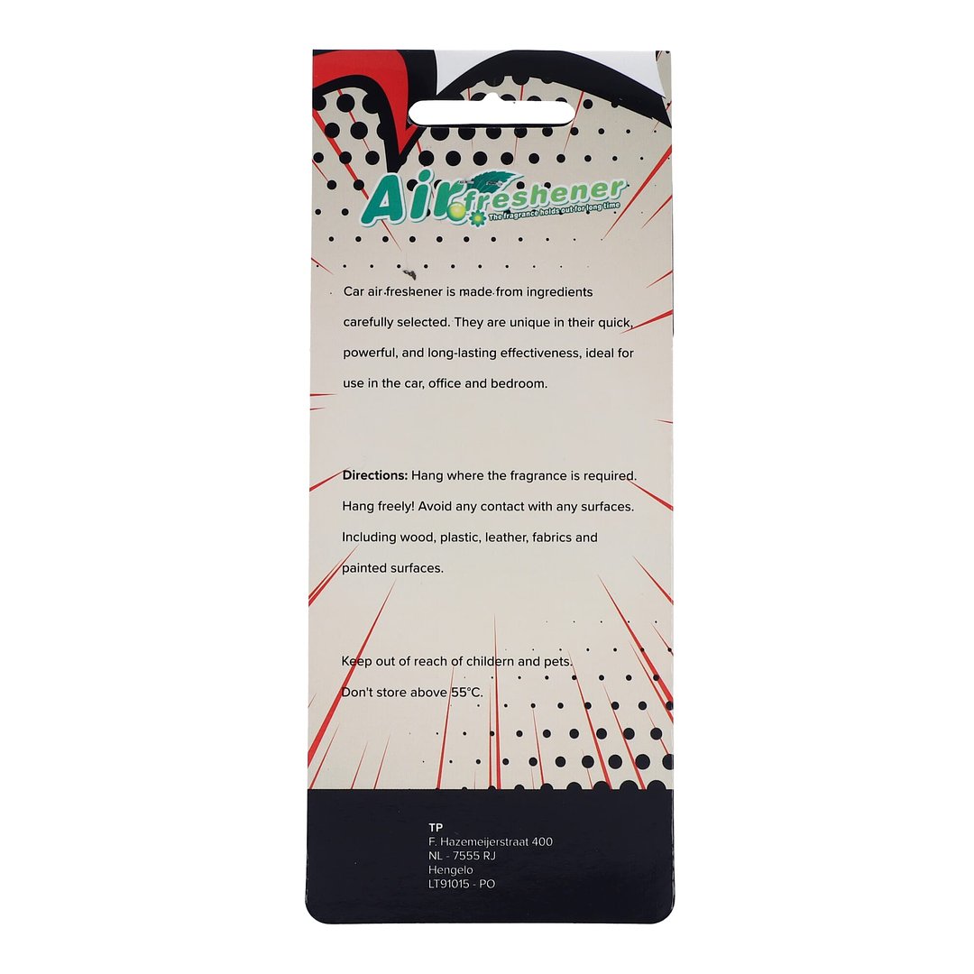 Auto-Lufterfrischer Mensch mit Frühlingsduft Lorscht