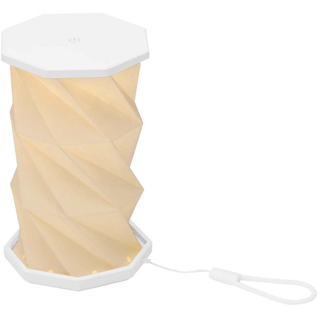 Klappbare Tischlampe aus recyceltem Kunststoff - Anst