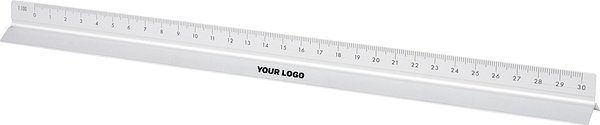 Aluminium-Dreiecklineal 30 cm Warjat