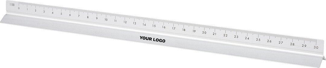 Aluminium-Dreiecklineal 30 cm Warjat