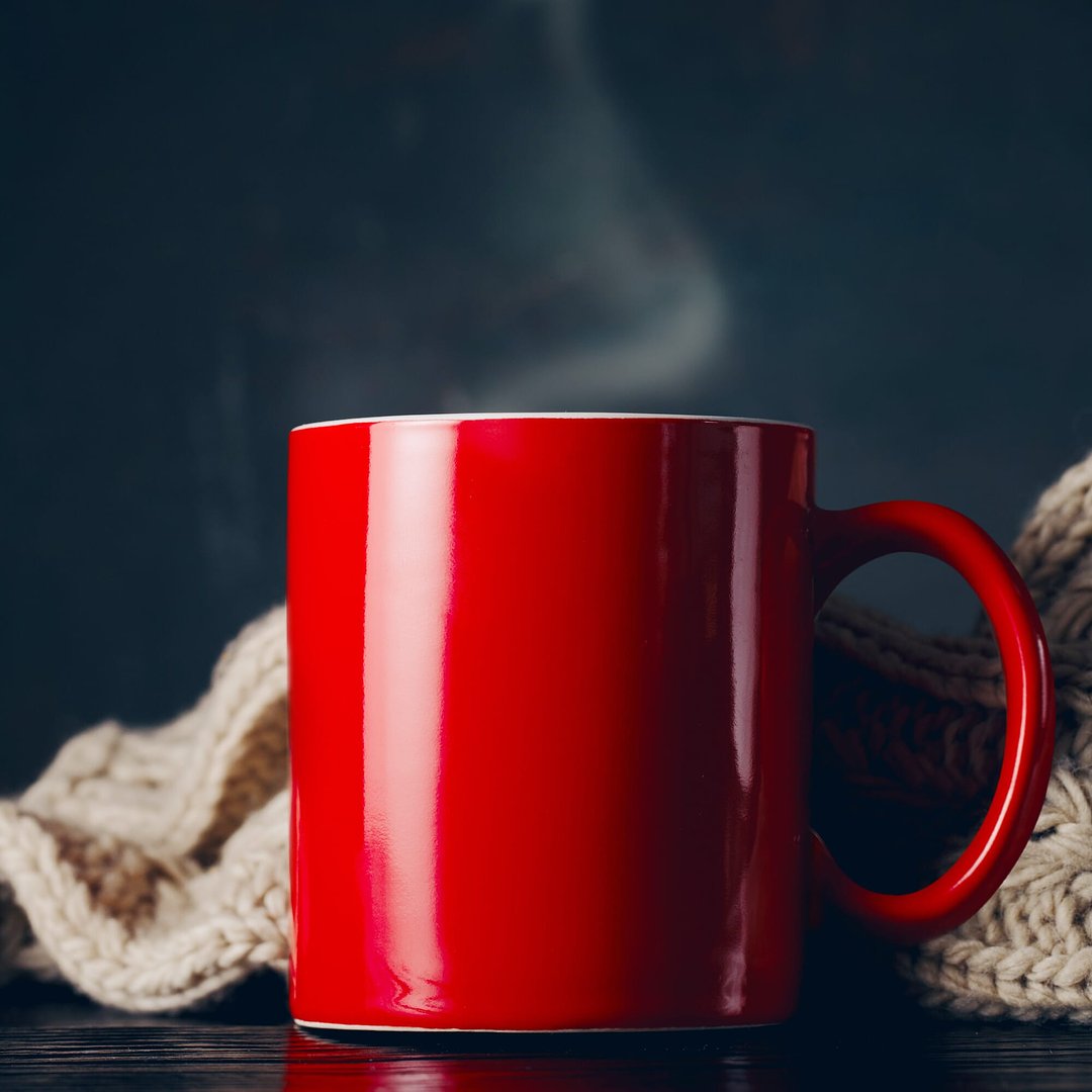 Kaffeebecher Oslo hellrot 300ml Paunst