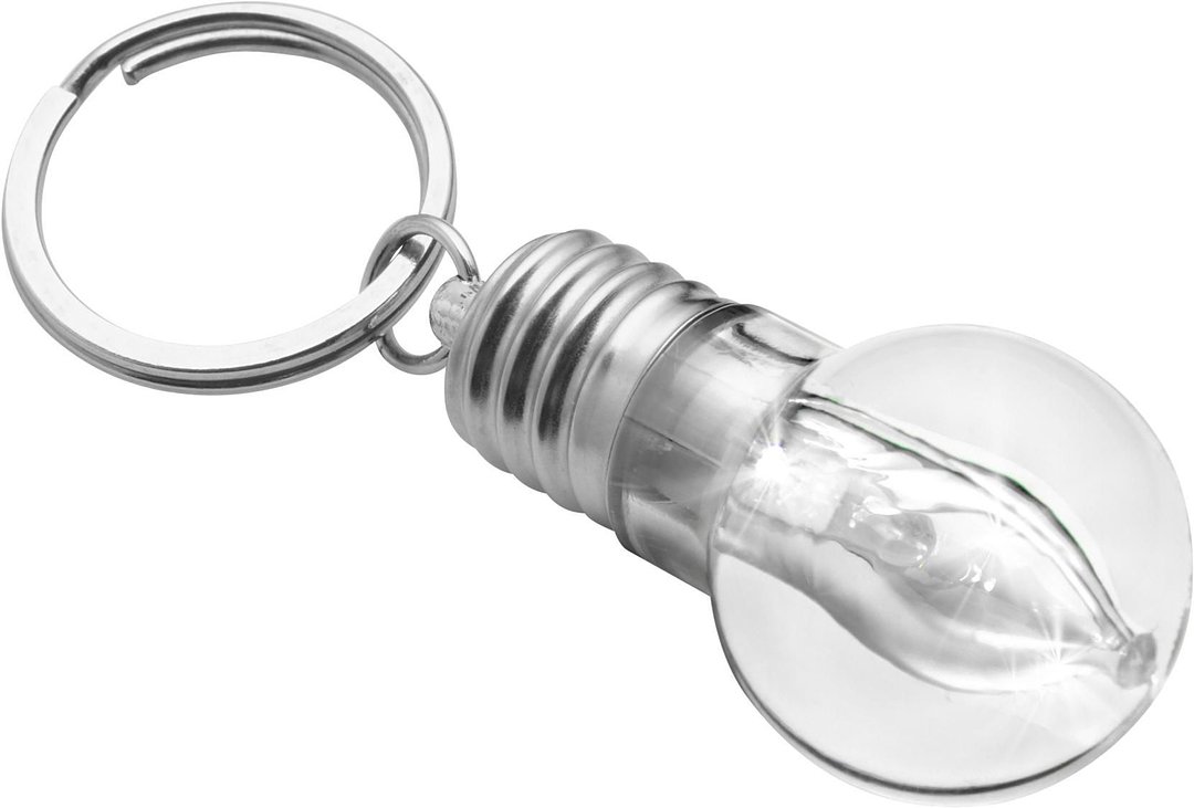 Schlüsselanhänger Lurschato | Kunststoff | Glühbirnenform | LED