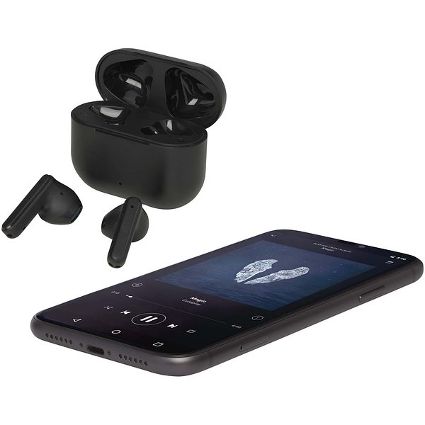 True Wireless Bluetooth® Headset aus recyceltem Kunststoff - Ongianna