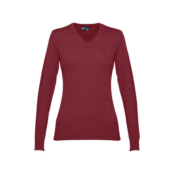 Damen Pullover mit V-Ausschnitt Lurinelle