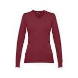 Damen Pullover mit V-Ausschnitt Lurinelle