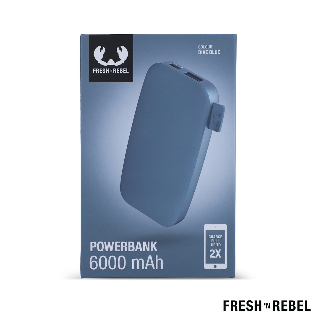 Powerbank 6.000mAh USB-C Walurer