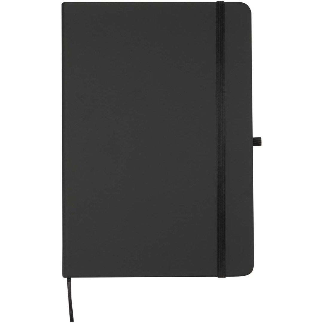 Set A5 Hardcover Notizbuch aus Recyclingpapier und einem Kugelschreiber - Andri