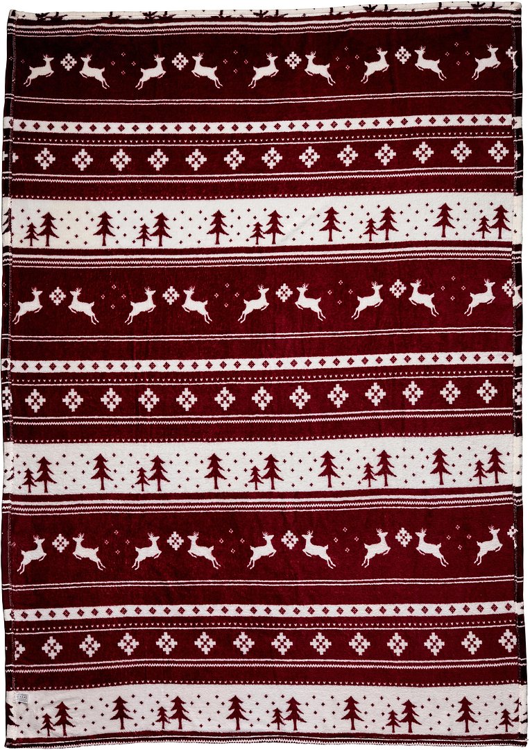 Decke aus 100% Polyester und Flanell Onni