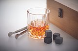 Whisky Set in Bambus Box Merena