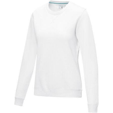 Pullover mit Rundhalsausschnitt aus GOTS- und GRS-zertifiziertem Bio-Material für Damen - Jöri