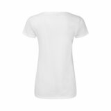 Frauen Weiß T-Shirt Ideck