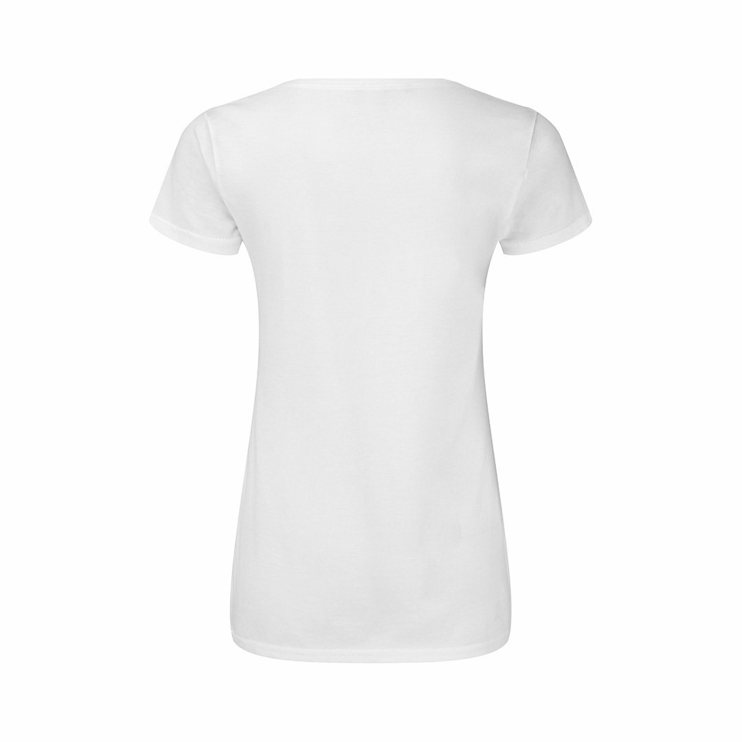 Frauen Weiß T-Shirt Ideck