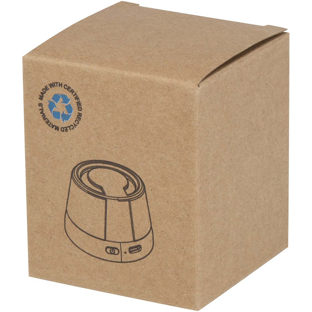 3 W kabelloser magnetischer Lautsprecher aus recyceltem Kunststoff - Itale