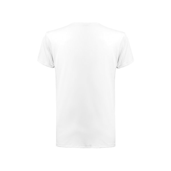 T-Shirt aus Polyester und Elastan. Weisse Farbe Regik