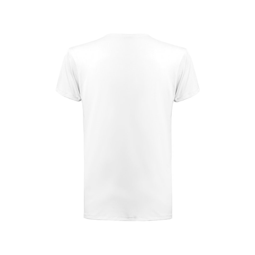 T-Shirt aus Polyester und Elastan. Weisse Farbe Regik