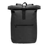 Roll-Top-Rucksack aus PU mit Laptopfach, 16“ Giamiriona
