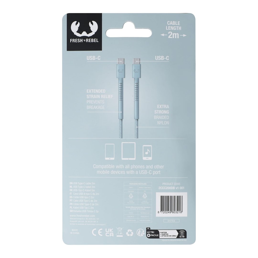 Fresh 'Rebel USB-C Kabel 2.0m Leengie