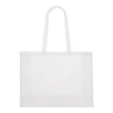 Tasche aus recycelter Baumwolle 140g/m² 49x14x37cm Benia