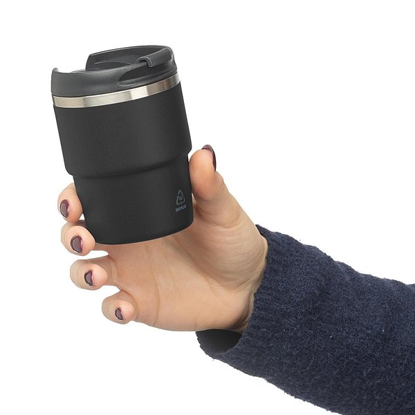 Recycelter Edelstahl-Becher mit doppelter Wand (175 ml) Lüthlanna