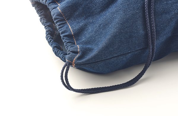 Denim Beutel mit Kordelzug Aitz