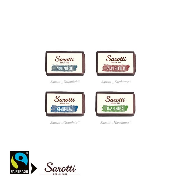 3D Adventskalender "LKW" mit Sarotti Fairtrade®