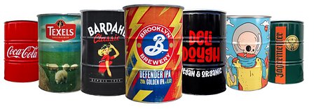 Personalisierbare Öl Fässer in Originalgrösse