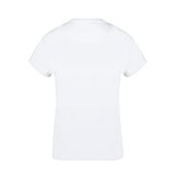 Erwachsene Frauen Weiss T-Shirt Idiyo
