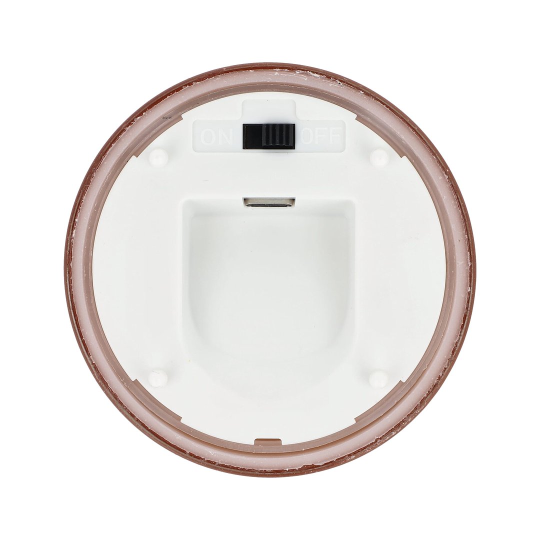 Nyelle Wiederaufladbare LED-Wachskerze im Glas Jovicori