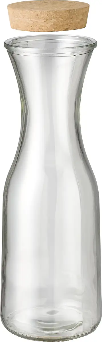Karaffe aus recyceltem Glas (1 L) Merdiccer