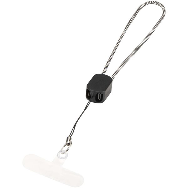 RCS-Handschlaufe aus recyceltem Material mit integriertem 20-W-Ladekabel (Typ C) - Gieritas