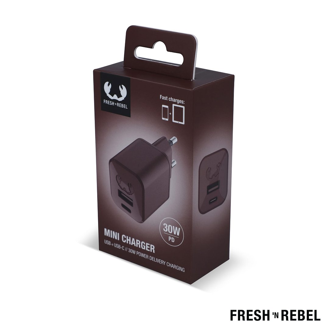 Mini Charger USB-C + A PD // 30W Chatia