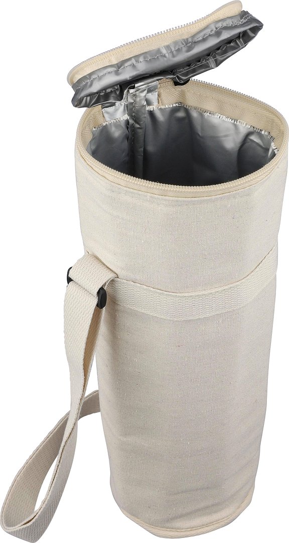 Kühltasche für Flaschen aus recycelter Baumwolle (270 g/m2) Trinelf
