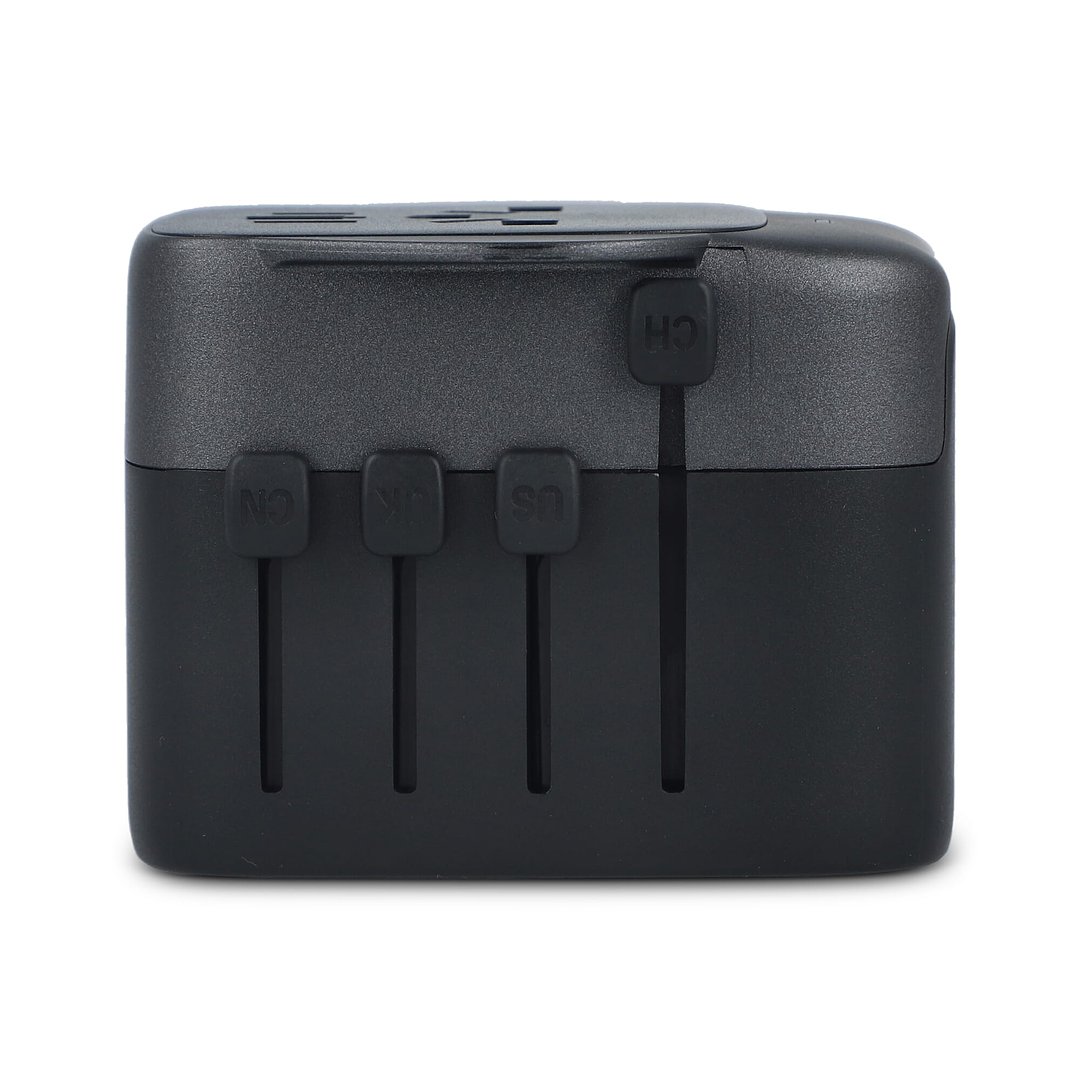 PowerPro Reiseadapter aus recyceltem Kunststoff Altina