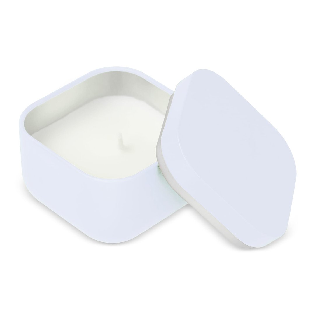 Ananda Duftkerze auf pflanzlicher Basis in recycelter Dose Rudico