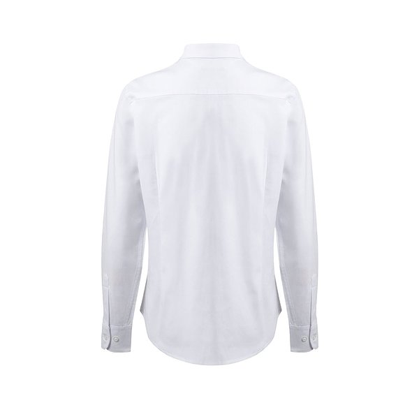 Hemd Oxford (180 g/m²) für Damen, aus Baumwolle (50 %), Polyester (45 %) und Elasthan (5 %) Mudesch