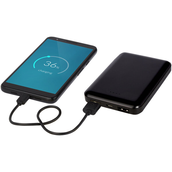 5000 mAh ultraflache, Leuchtlogo Powerbank - Giannest