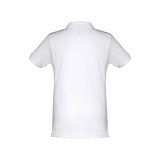 Kurzärmeliges Poloshirt für Kinder (unisex). Farbe Weiss Luregin