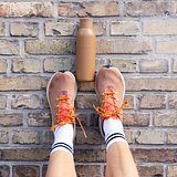 Tekla Push Stahlisolierflasche mit Druckverschluss (recycelt) 500 ml Jonica