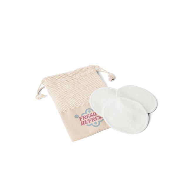 Set mit 3 waschbaren und wiederverwendbaren Gesichtsreinigungspads Andiner
