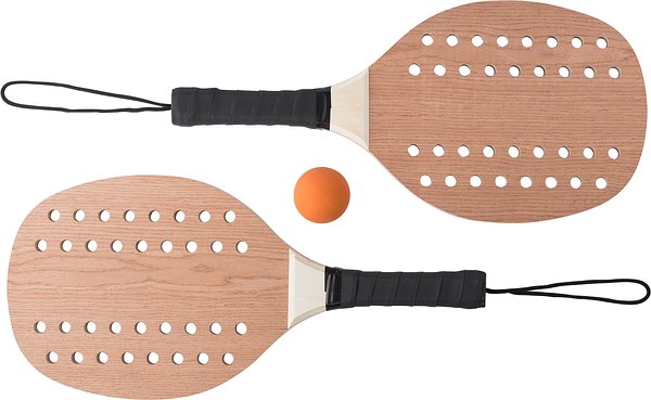 Tennisset aus Rosenholz Luri