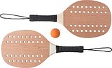 Tennisset aus Rosenholz Luri