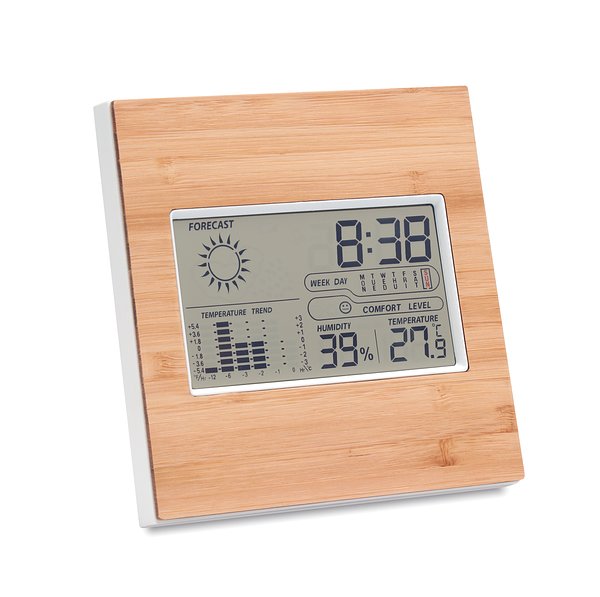 Wetterstation Bambus Uelleep