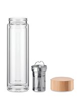 Trinkflasche Glas 400ml Bendicola