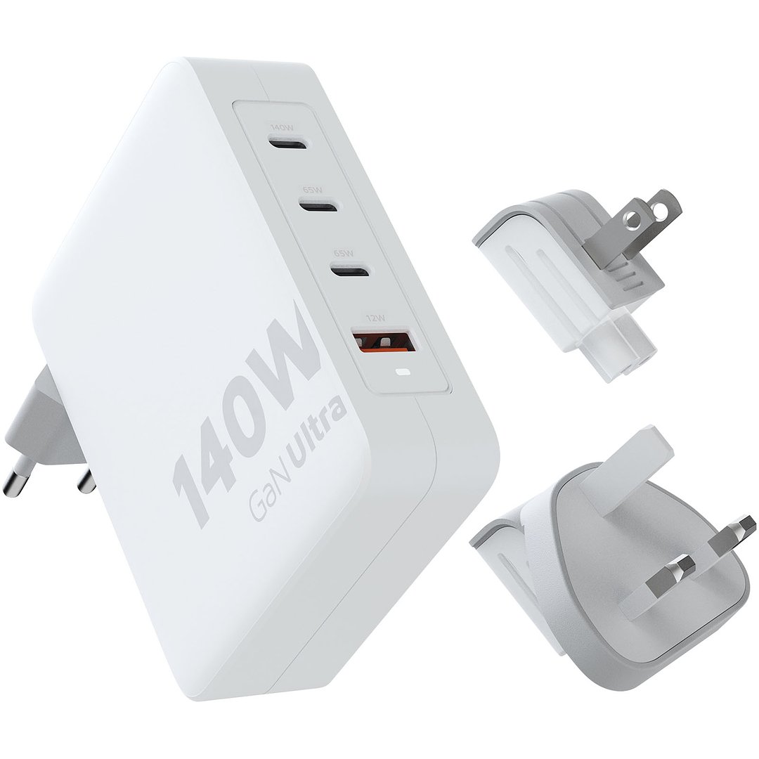 XVC2140 GaN Ultra 140 W Reiseladegerät mit 240 W USB-C PD-Kabel - Betinas