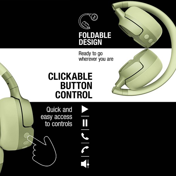 3HP1100 Code Fuse-Wireless on-ear headphone Grina