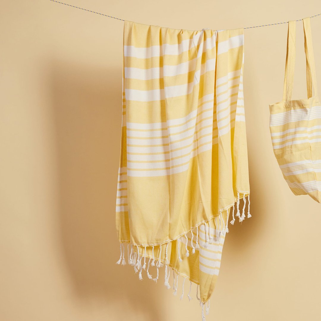 Ella Großes Hamam-Handtuch 145x250cm Walbristo