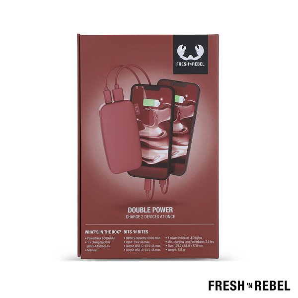 Powerbank 6.000mAh USB-C Walurer